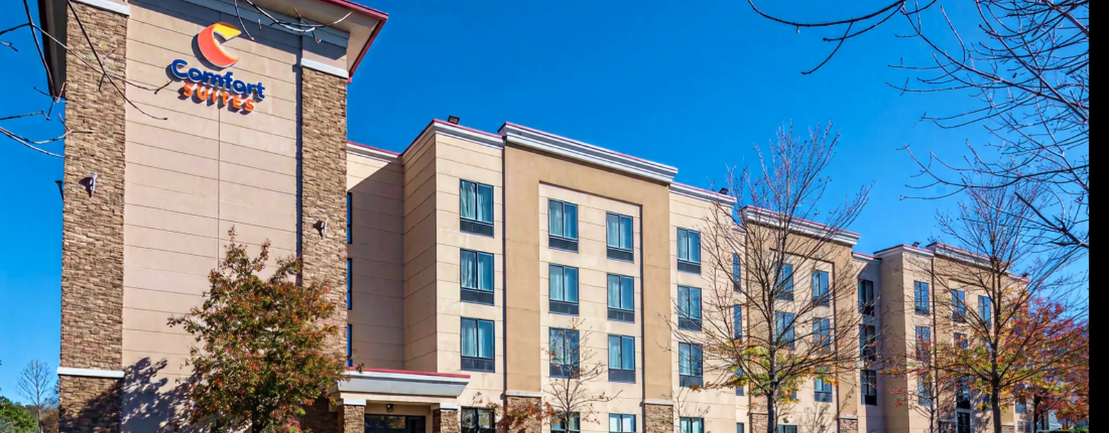 Comfort Suites hotel exterior